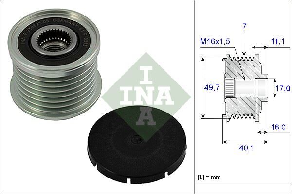 ALTERNATOR KASNAGI MERCEDES W211 W463 W220