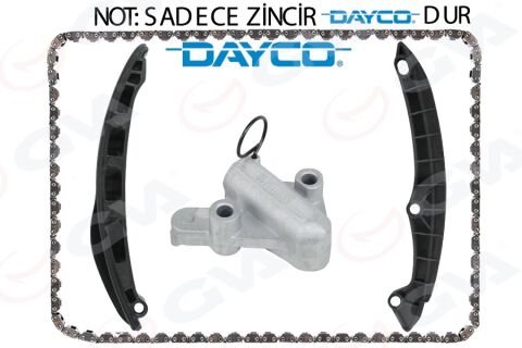 EKSANTRİK ZİNCİR SETİ GOLF5/6-JETTA-PASSAT-SCIROCCO-A3-LEON 1.6 FSI BLF - 1.4 TSI CAXA-BMY-BLG