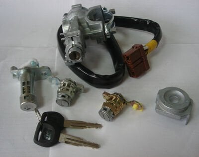 35010-S84-A00 - Honda Accord- 99/00; Kontak Kilit Seti (3Lü) (Kontak/Kapı/Bagaj) (Termikli)