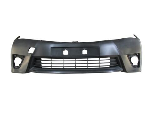 Toyota Corolla- Nde180- 13/16; Ön Tampon Siyah (panjurlu/sensör Deliksiz/çeki Demiri Kapak Delikli) - 52119-0Z927