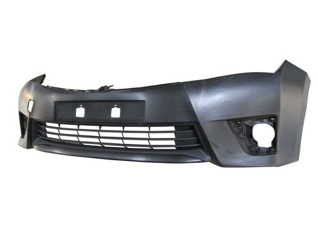 Toyota Corolla- Nde180- 13/16; Ön Tampon Siyah (panjurlu/sensör Deliksiz/çeki Demiri Kapak Delikli) - 52119-0Z927