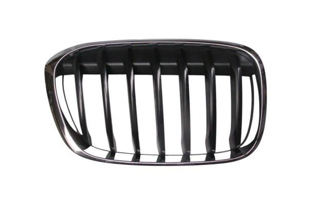 Bmw X1- F48- 15/18; Ön Panjur Sağ Siyah/nikelaj Çıtalı (tyg) - 51137354824