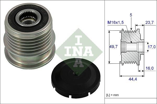 Alternator Kasnagı Mercedes A-Class W168 98 04