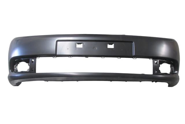 Renault Symbol- Thalıa- Sd- 09/12; Ön Tampon Siyah (sis/panjur Delikli/takviyesiz/braketsiz)(tyg) - 7701210069