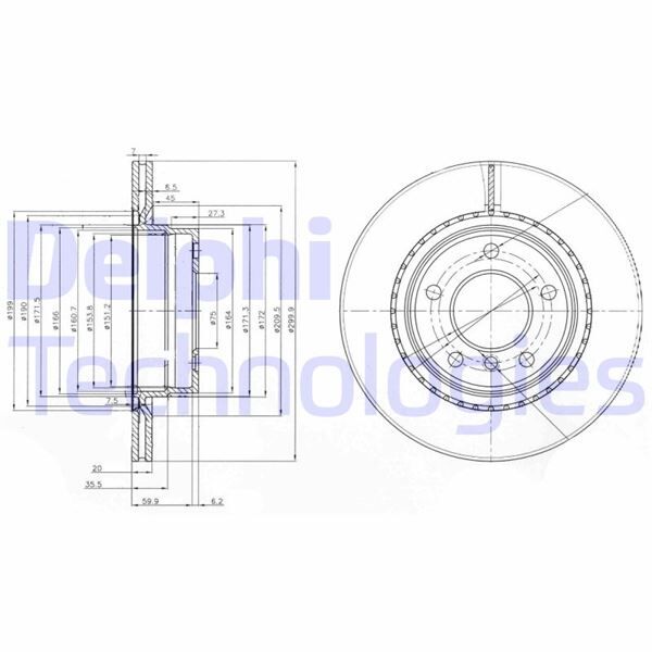 Fren Dıskı Arka Bmw E87 E90 F20 F30 F32 F34 F36