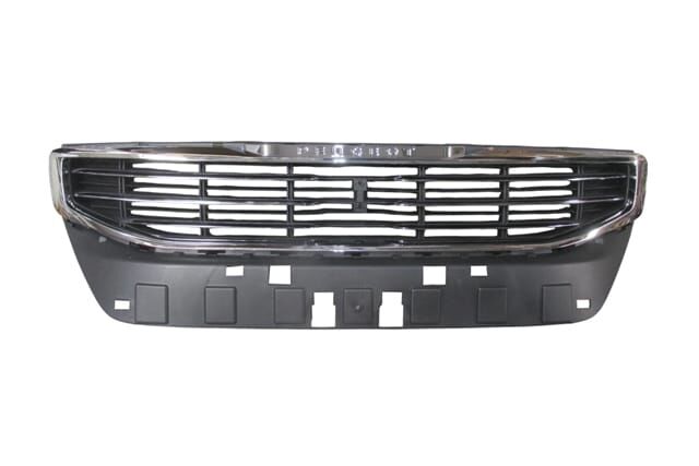 (yeni Ürün!!!)peugeot 508- 14/17; Ön Panjur Siyah Nikelaj Çerçeveli (tw) - 96706230XT