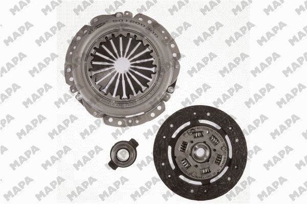 DEBRİYAJ SETİ PARTNER-P205-P306-P405-P406-BERLINGO-XSARA-ZX 1.9 D 98 XUD9A-MEK-BE3/5