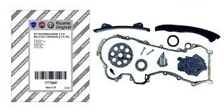 EKSANTRİK ZİNCİR SETİ YAĞ POMPA CONTALI ASTRA H-CORSA C-D-COMBO-C-D-ASTRA J-MERIVA-ALBEA-DOBLO EGEA-PUNTO-500- 1.3 JTD-1.3 CDTI E5-E6 GERGİ KİTİ DELİKLİ ZİNCİR