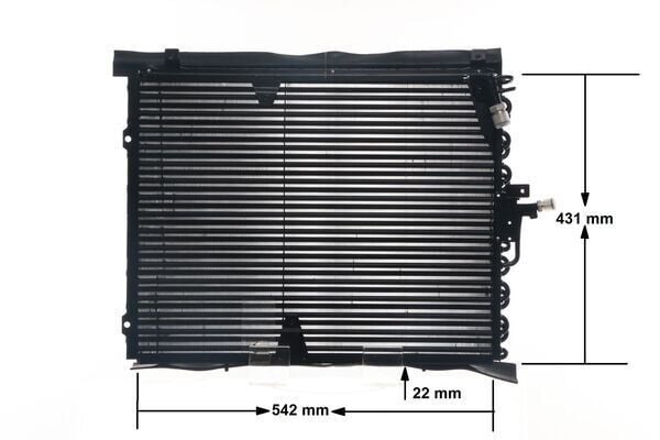 KLIMA RADYATORU MERCEDES W124 S124 C124