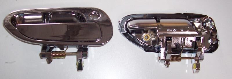 72180S86401Zb - Honda Accord- 99/00; Ön Kapı Dış Açma Kolu Sol Nikelajlı (Tw)