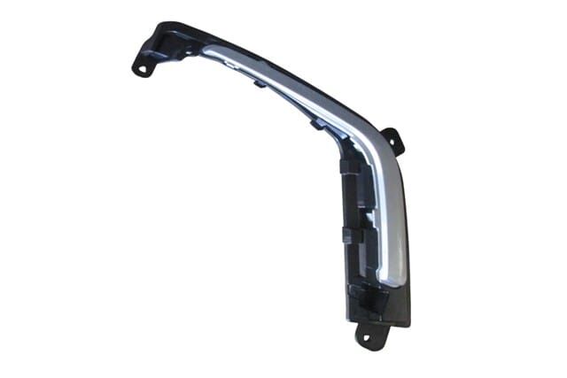 Peugeot 308- 11/13; Sis Lamba Çerçevesi Sağ Siyah/çıtası Gümüş Gri (lm) - 1607809380