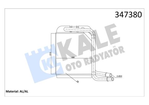 Kalorifer Radyatörü Tranporter T5-T6 03