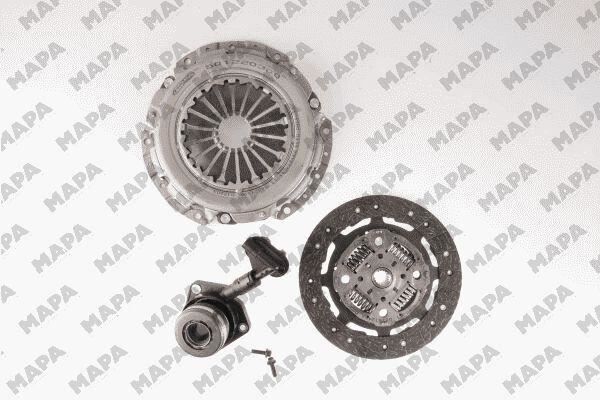 DEBRIYAJ SETI C-MAX 04 08 FOCUS II 04 11 MONDEO IV CA2 07 14 123PS BENZ. ECOSPORT 1.5TI 14 VOLVO C30 1.6 06 12 S40 II 1.6 05 12 V50 1.6 06 12 RULMANLI