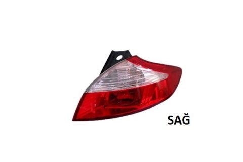 STOP LAMBASI SAĞ RENAULT MEGANE III 09 HB SİYAH