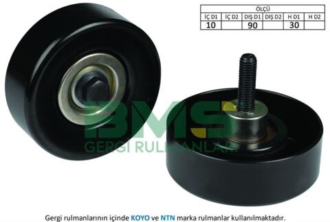 Alternatör Gergi Rulmanı Fıesta 1.8Dı 00- -Focus 1.8Tdcı-1.8Dı-1.8Tddı 98-04 -Tourneo Connect 1.8D
