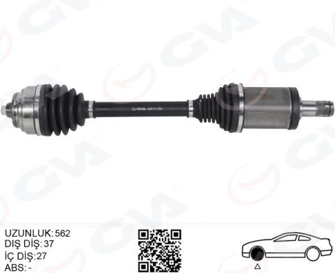 KOMPLE AKS ÖN SOL BMW F10 F12 F13 F06 xDrıve 562MM
