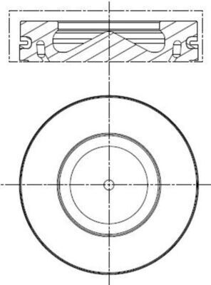 PISTON SEGMAN STD. 84.00mm BMW N47 D20 E82 E87 F10 F20 F22 E90 E92 E93 F30 F34 F33 F32 F36 E60 E83 E84 F25 F15