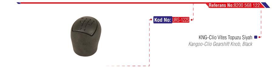 Vites Topuzu Siyah Clıo Iı-Kng Iıı