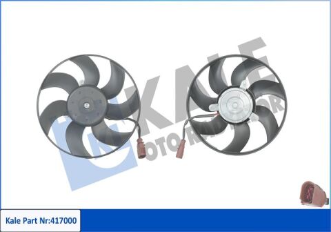 Fan Motoru Davlumbazlı Vw Passat 05-07 2.0Tdı 200W-296Mm