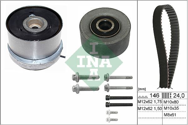 EKSANTRİK GERGİ KİTİ 146x240 ASTRA H-J-INSIGNIA-VECTRA C-CRUZE 1.6-1.8 Z16XEP-XER-A16LET-XER-B16XER