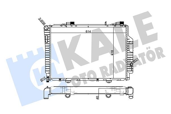 MOTOR SU RADYATORU MERCEDES CLK-CLASS C208 A208