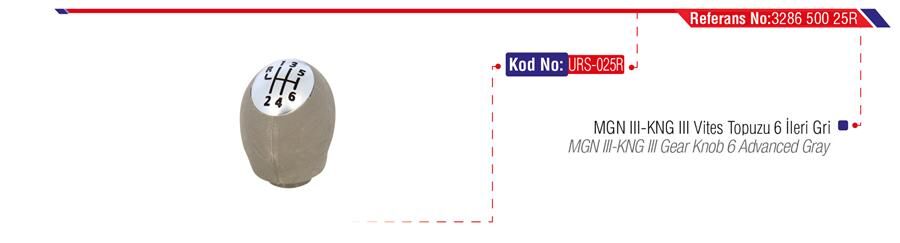 Vites Topuzu Mgn Iıı- Fluence Gri