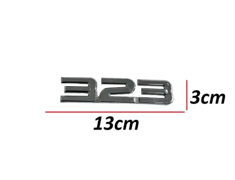 Mazda Bagaj Krom 323 98-02 Arka(323 Yazısı)
