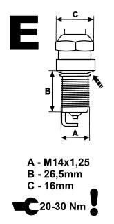 BUJİ FR8ME P 307/406 1.6-2.0 04/99 NISSAN ALMERA 1.5/1.8-CIT.C4-C5 2.0