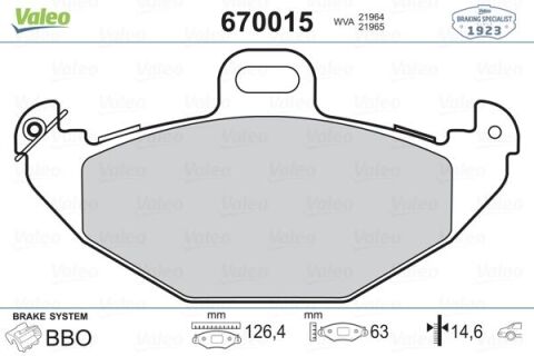 Arka Balata Lgn 1.6 1.8 1.9Dci 2.0 16V-2.2 3.0 93-01