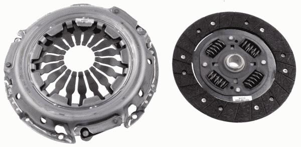 DEBRİYAJ SETİ RULMANSIZ RENAULT CLIO II 01 06 KANGOO 01 LOGAN 05 SANDERO 08 SYMBOL II 09 1.5 dCi