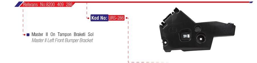 Ön Tampon Bağlantı Braketi Sol Master Iı 04-10