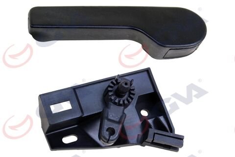Motor Kaput Açma Kolu Ve Alt Parçası Set Cc 12 Golf 04-13 Jetta 06-10 Passat 06-15 Tıguan 08-15