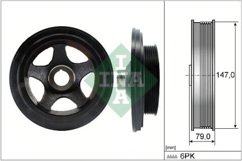 Krank Kasnagı Mercedes Om611 Om646 W202 W203 Cl203 C209 W204 W210 W211 W638 W639 B901 B906