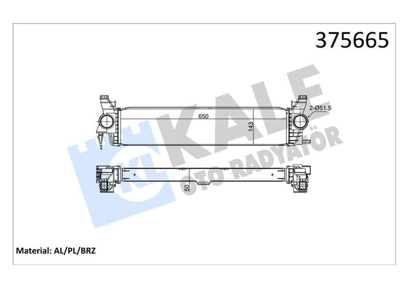 Turbosarj Radyatoru Mercedes Vıto W447 14