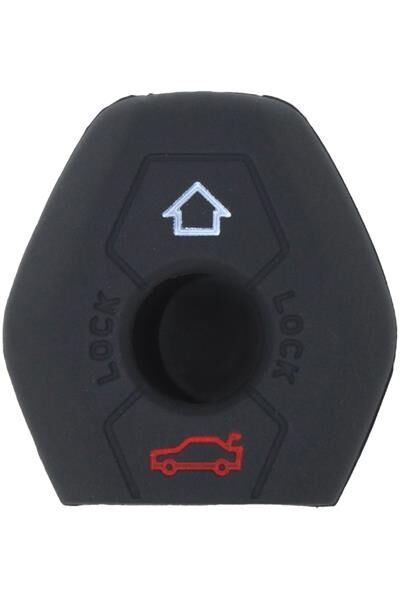 KONTAK ANAHTAR KUMANDA KORUYUCU KILIF SİLİKON SİYAH BMW E46-E39-E63-E60-E36-E81 X5-6 SERISI-Z3-Z4