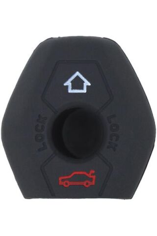 KONTAK ANAHTAR KUMANDA KORUYUCU KILIF SİLİKON SİYAH BMW E46-E39-E63-E60-E36-E81 X5-6 SERISI-Z3-Z4