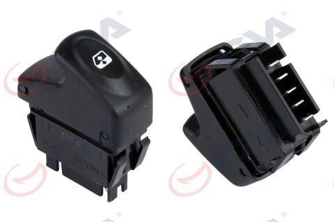CAM AÇMA ANAHTARI SAĞ MEGANE I-CLIO II 98-05 5 FİŞ-TEKLİ