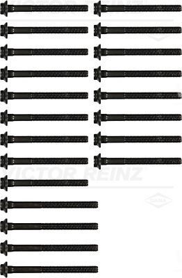 Sılındır Kapak Saplaması Mercedes Om605 W124 W202 W210 22 Lı