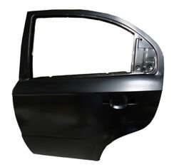 96648859 - Chevrolet Aveo- Sd- 07/12; Arka Kapı Komple Sol (Çelik Barlı) Siyah (Bfn)