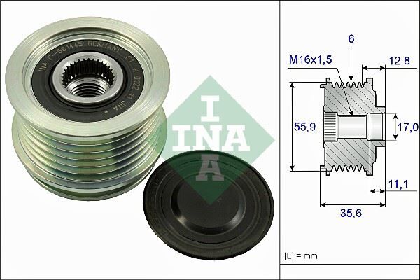 Alternatör Gergi Rulmanı Alternatör Kasnağı Passat-A4-A6 1.8-2.0 Tfsı Bzb