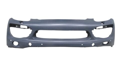 (yeni Ürün!!!)porsche Cayenne- 11/14; Ön Tampon Astarlı Gri (far Yıkama/sensör Delikli) (tw) - 95850522131G2L