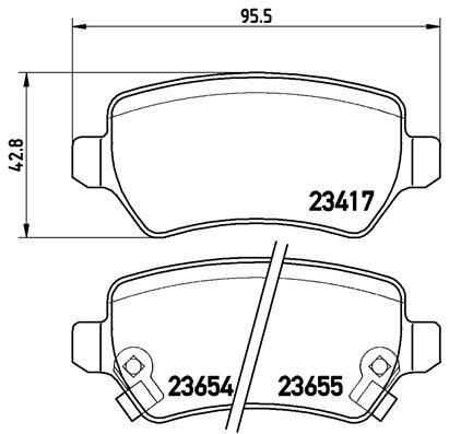 ARKA BALATA ASTRA G 98 ASTRA H 05 MERIVA 03 ZAFIRA 00 COMBO 02