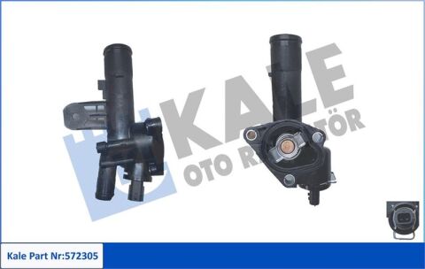 Komple Termostat-Plastik Gövdeli 83 C Dacıa Dokker-Duster-Lodgy-Logan Iı-Sandero Iı-Nıssan Cube-Juke Mıcra Iıı-Note-Nv200-Evalıa-Qashqaı-Qashqaı 2 I-Tııda-Renault Captur I-Clıo Iıı-Clıo Iv-Fluence