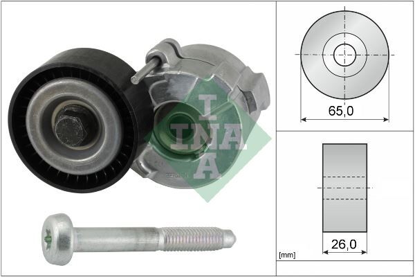Alternatör Gergi Rulmanı Kütüklü Astra H-Vectra C-Zafıra 1.9Cdtı-Bravo Iı-Doblo 1.6-1.9D 534024110
