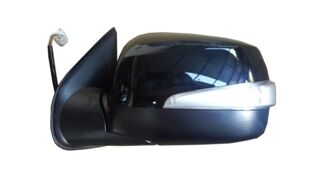 8-98111-725-0 - Isuzu D Max- Pıck Up- 07/12; Kapı Aynası Sol Elektrikli 6Pinli Uzun Sinyalli Siyah (Famella)