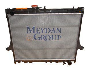Isuzu D Max- Pıck Up- 04/07; Su Radyatörü 2.5 D (brazing) (475x588x26) (manuel) Alüminyum (oris) - 8980711180