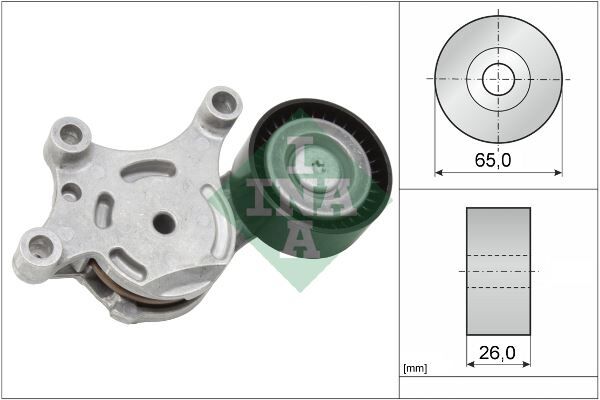 ALTERNATÖR GERGİ RULMANI KÜTÜKLÜ P206 1.6HDI 04 P307 1.4HDI 01-05 1.6HDI 05-09 P1007 1.4HDI