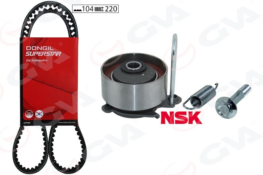 EKSANTRİK GERGİ KİTİ 104x220 CIVIC VI 1.6 ie-1.7 ie 01-05