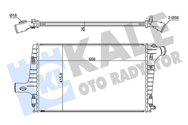 İntercooler A3-A6-Tt2.5 Tdı 01 04