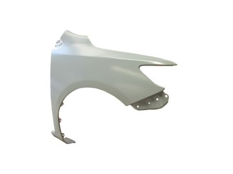 53811-12B60 - Toyota Corolla- E150- 10/13; Ön Çamurluk Deliksiz Sağ Gri Boyalı (Sımyı)